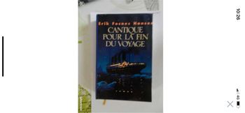 Cantique pour la fin du voyage