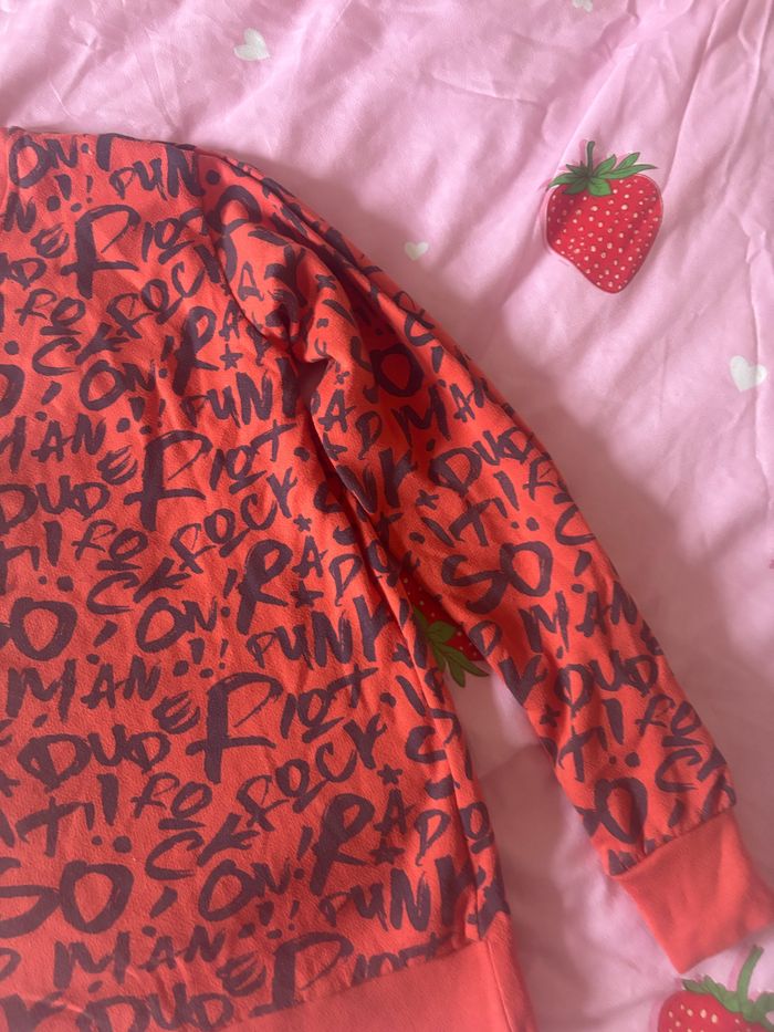 Sweat garçon 14 ans zeeman orange - photo numéro 5