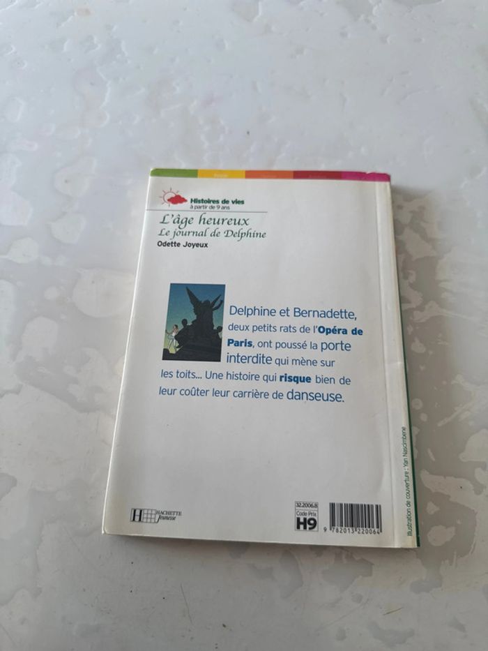 Livre l’âge heureux - le journal de Delphine - Odette joyeux - photo numéro 3