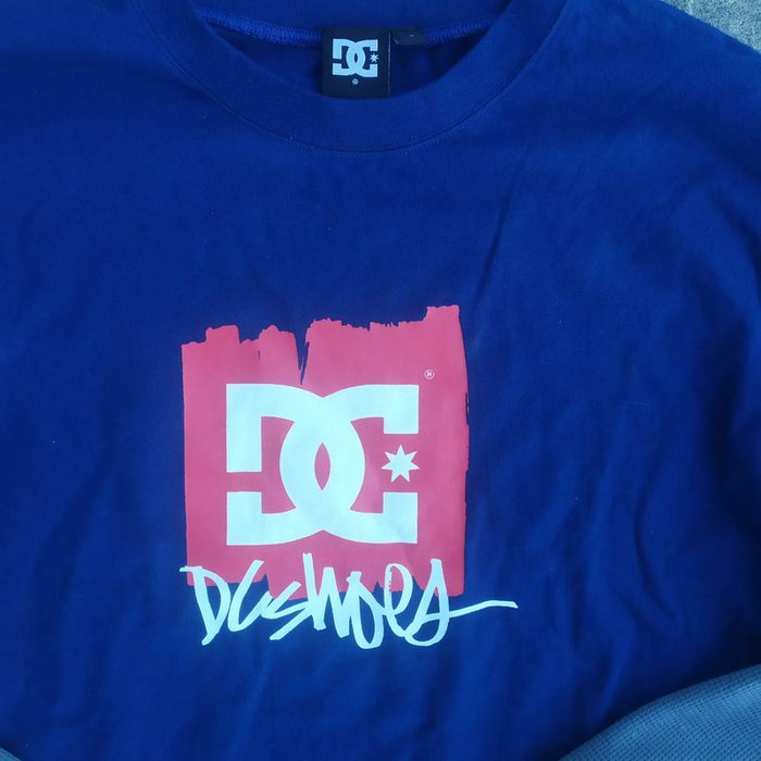 Tee shirt manches longues vintage 90's skate streetwear DC Shoes taille L - photo numéro 3