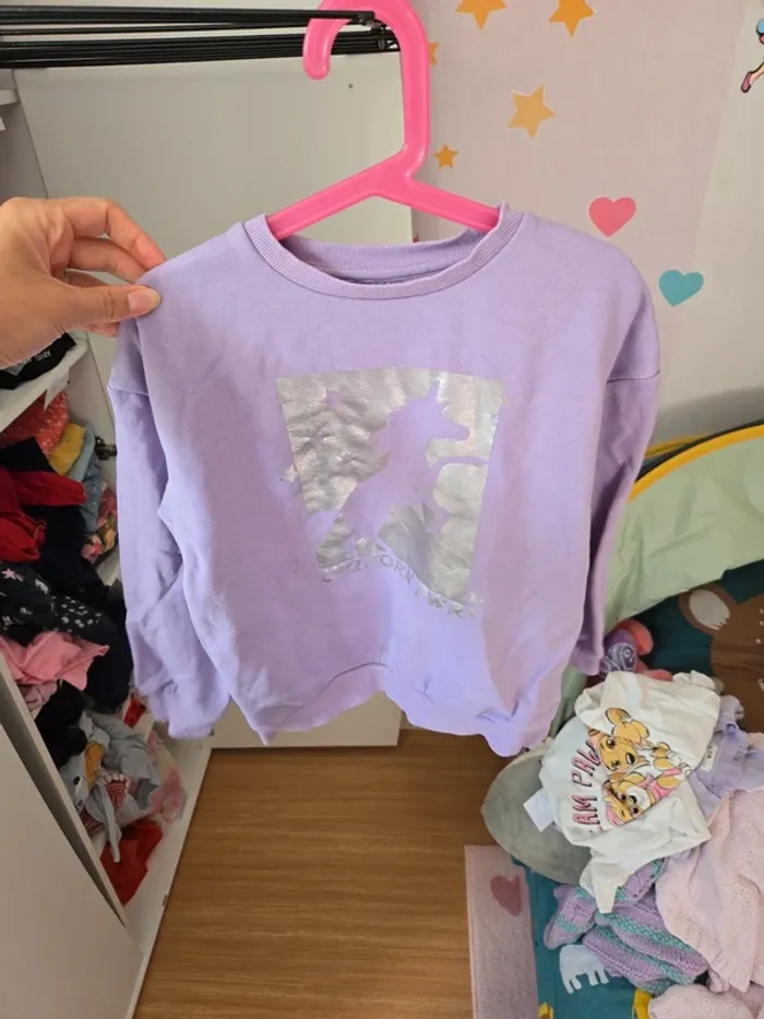 Pull licorne la halle taille 8 ans - photo numéro 2