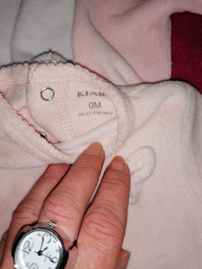 Lot 3 pyjamas 0 mois - photo numéro 5