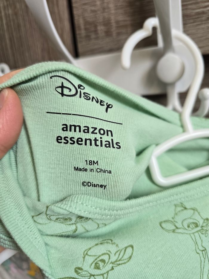 Vêtement Bébé Mixte - Lot de bodies Bambi - Disney - 18 mois - photo numéro 5