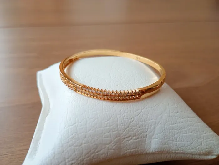 Parure bracelet et collier/ strass - photo numéro 6