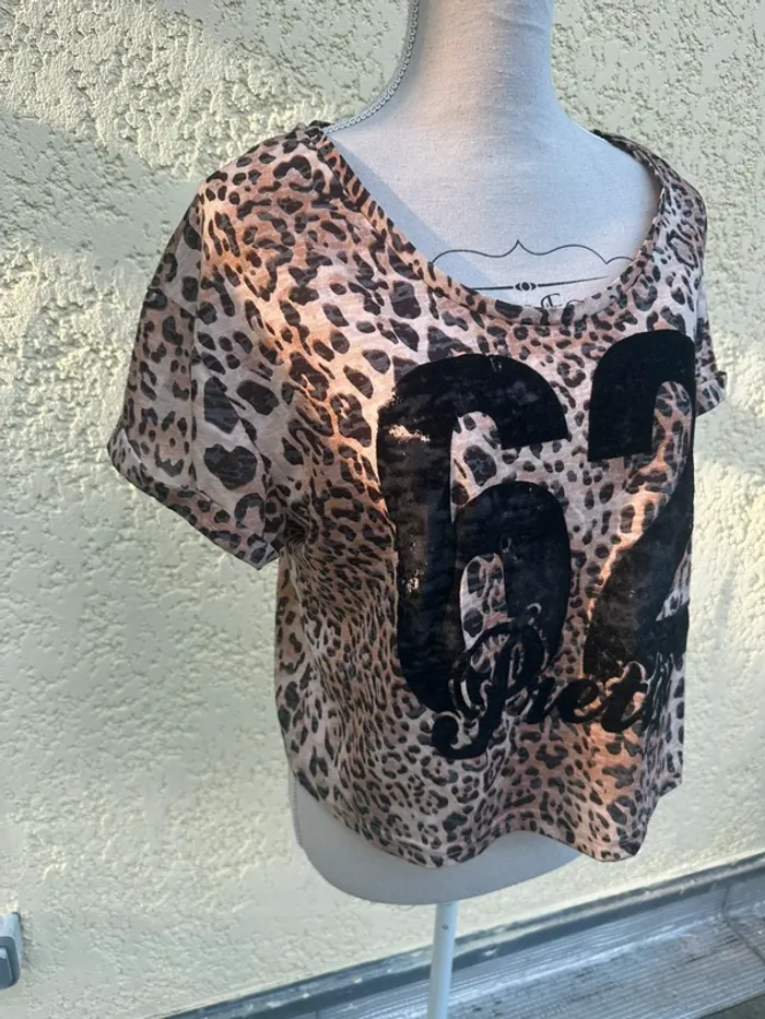 T-Shirt court MIM Motit 🐆 taille XL - photo numéro 2