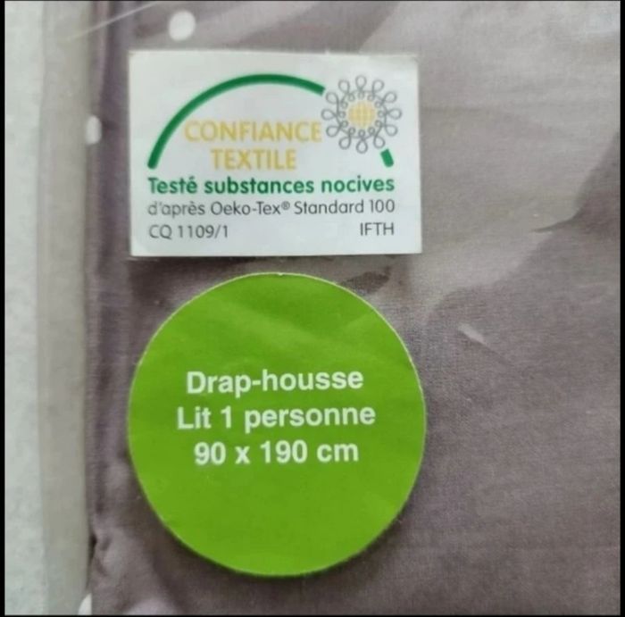 Drap housse 1 personne - photo numéro 2