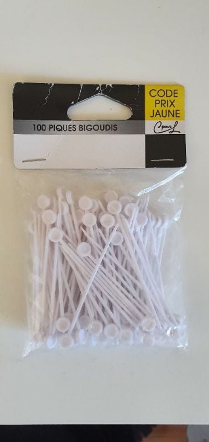 100 piques bigoudis