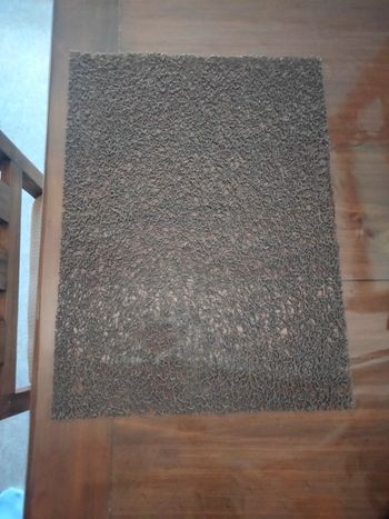 8 sets de table taupe marron