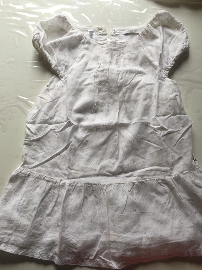 Blouse okaidi blanche 8ans - photo numéro 2
