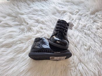 Chaussures mi-hautes - Pat & Ripaton - Cuir - Noir - Taille 18 - Neuves
