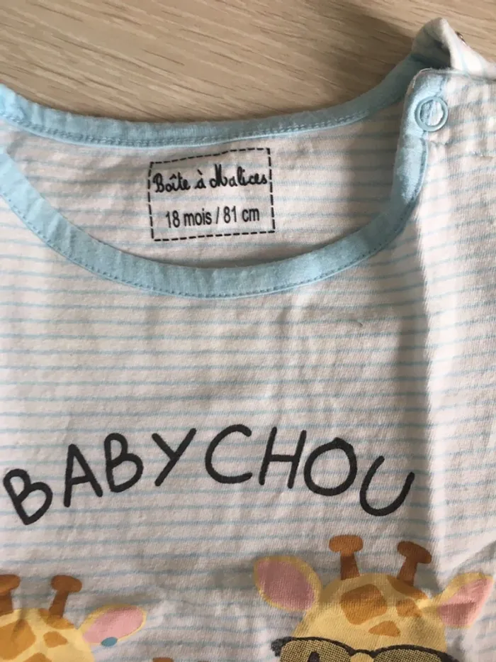 Ensemble short t-shirt 18 mois - photo numéro 5