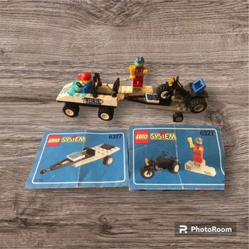 Lego system 6327 le transport de la moto de compétition