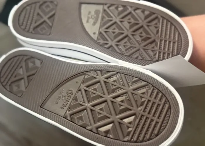 Converse all star basket à sractch jaune 26 neuve avec étiquette - photo numéro 4