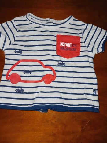 Tee-shirt 3 mois sucre d orge