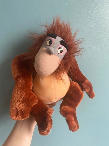 Peluche Singe le roi Louie du livre de la jungle Disney