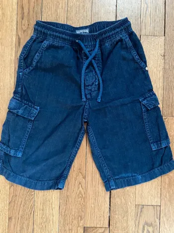 Short en lin marine Vilebrequin