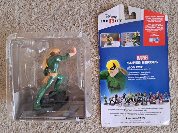 🎮 Figurine Marvel Iron Fist Disney Infinity - photo numéro 3