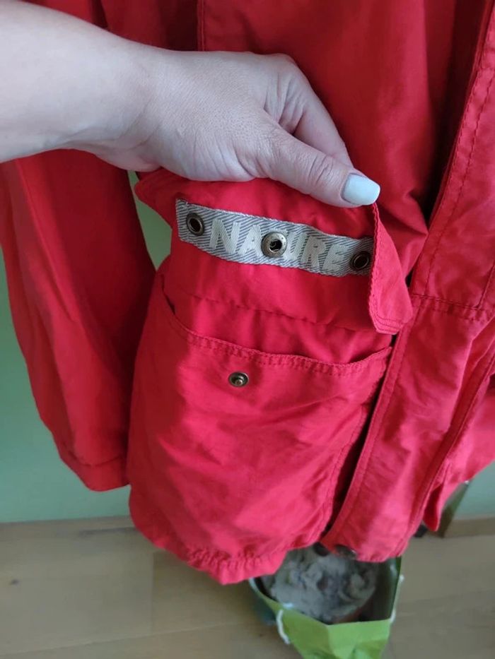 Parka rouge K-Way Nature t. L - photo numéro 4