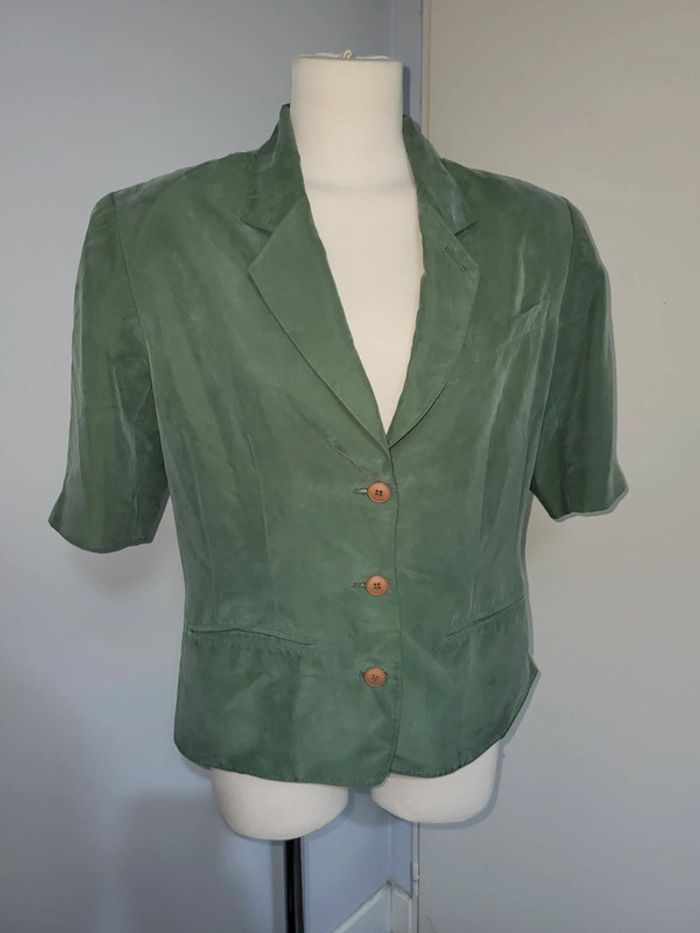 Veste en soie Daniel hechter 40 - photo numéro 5
