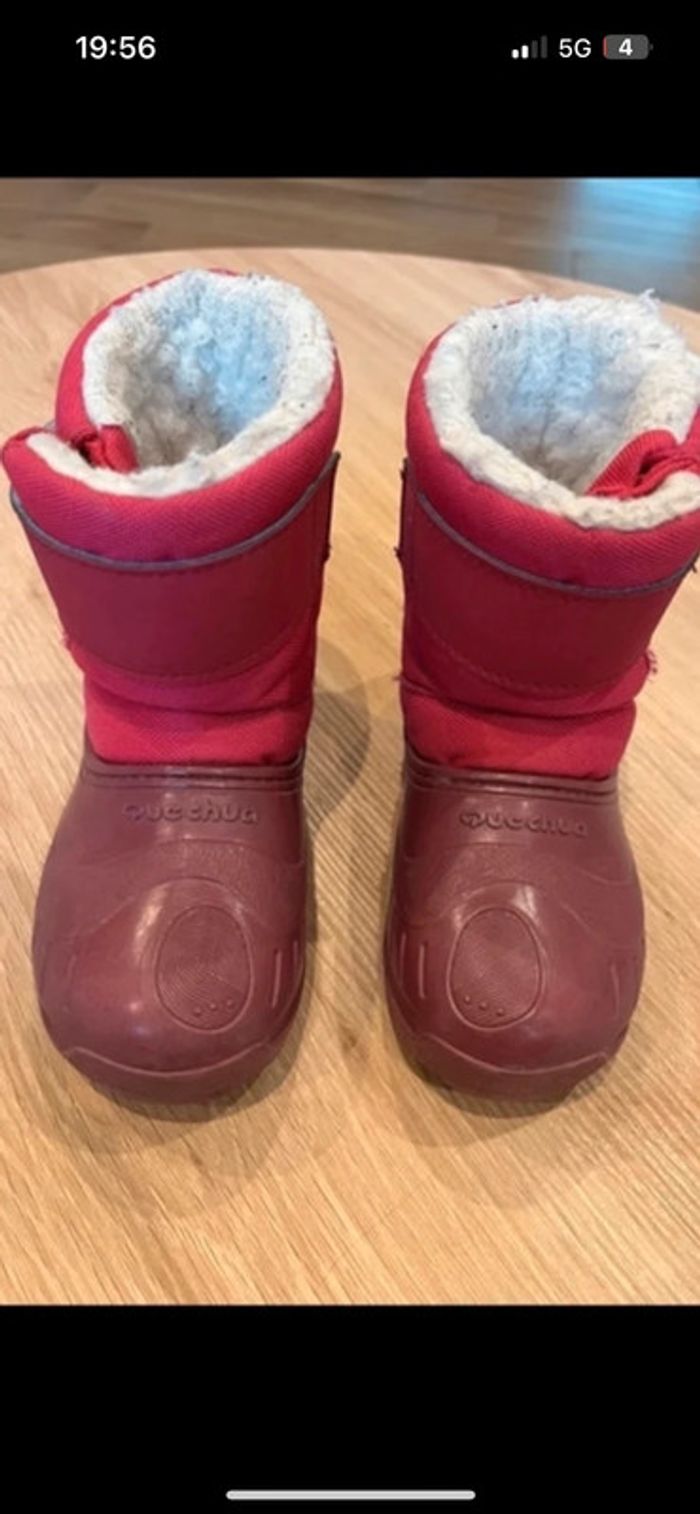 Après ski quechua décathlon rose - photo numéro 5