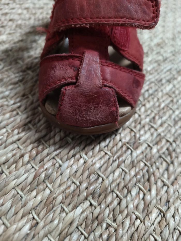 Sandales rouges été shoopom 23 - photo numéro 5