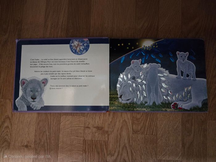 Livre pour enfants : La Terre, mon univers - Livre  scintillant - photo numéro 6