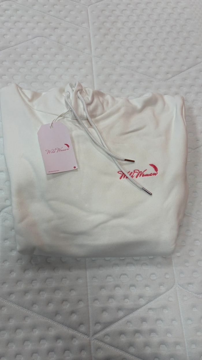 Sweat à capuche pour femme wild woman taille L