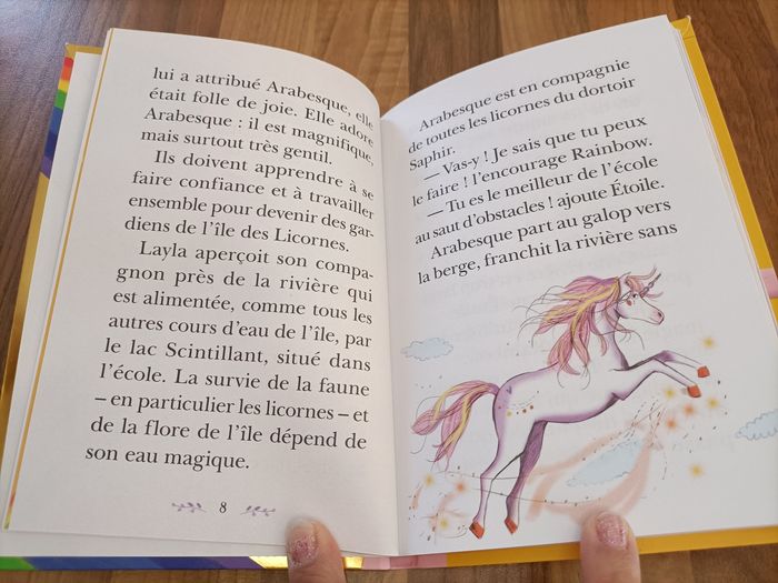 Livre École des licornes 🦄 tome 5 Layla et Arabesque - photo numéro 4
