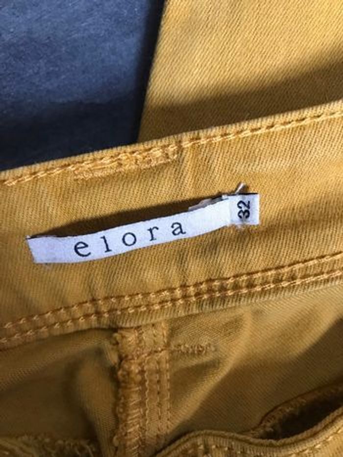 Jeans skinny moutarde Taille 32 Elora - photo numéro 5