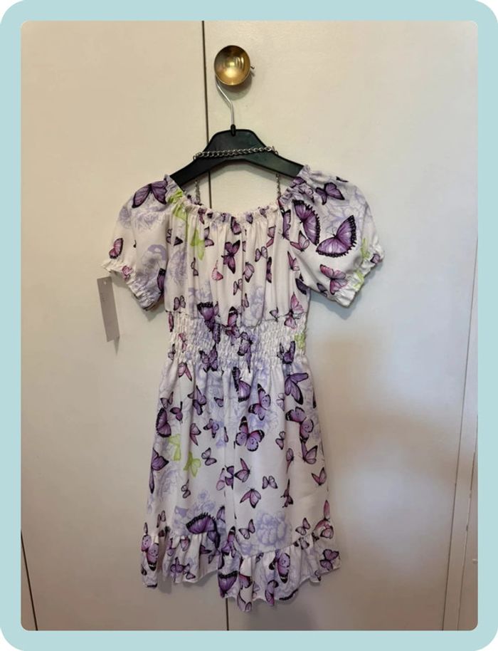 Robe à papillons violets - photo numéro 2