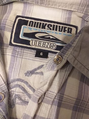 chemise manches courtes "quiksilver"