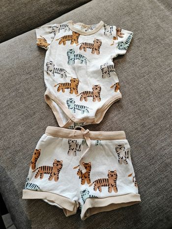 Ensemble été bébé garçon 1 mois