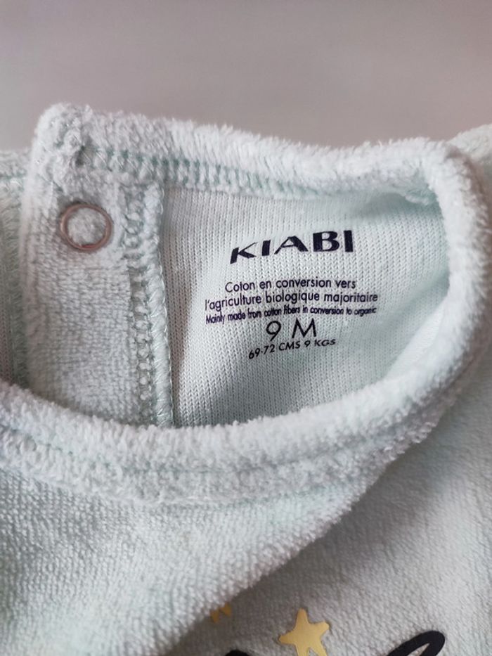 Lot de 4 pyjamas velours Kiabi – 9 mois - photo numéro 10