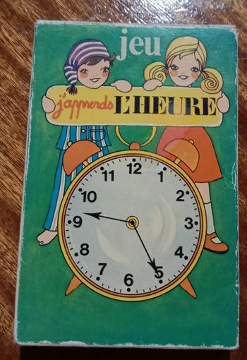 Jeu j'apprends l'heure