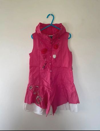Robe jean bourget 4 ans fille