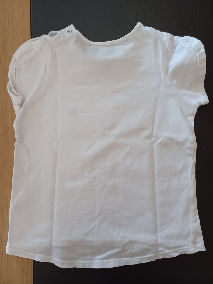 Tee-shirt MC Vertbaudet 2 ans - photo numéro 4