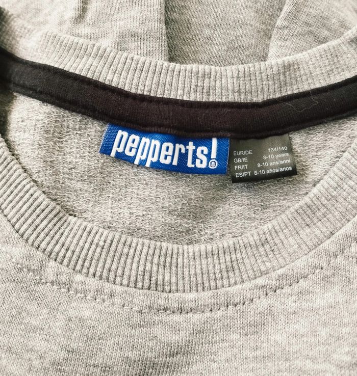 Pull garçon gris clair Urban taille 8/10 ans Pepperts - photo numéro 2