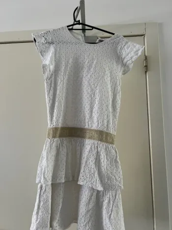 Robe blanche Karl Lagerfeld 14 ans ( xxs)