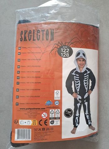 Déguisement squelette 
