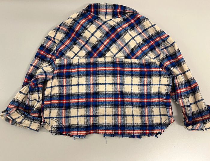 Chemise courte Zara 9 ans à carreaux - photo numéro 6