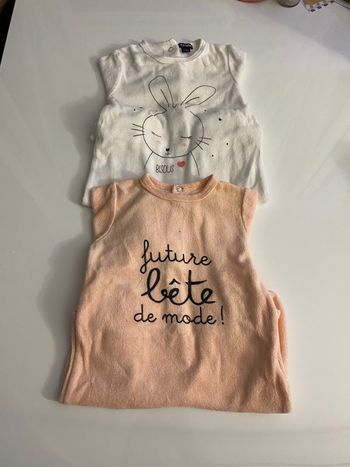 2 pyjamas 3 mois