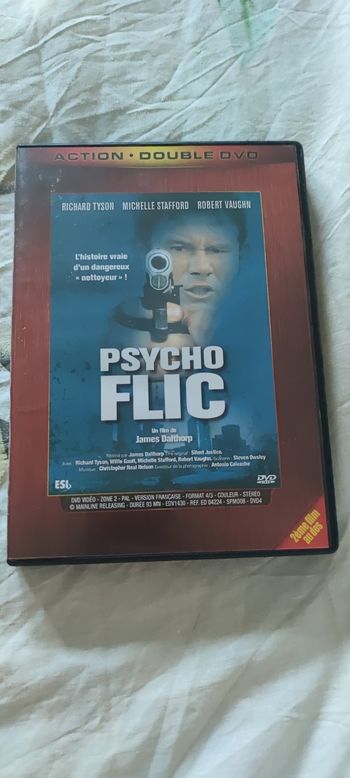 DVD deux films Psycho flic / Cover up