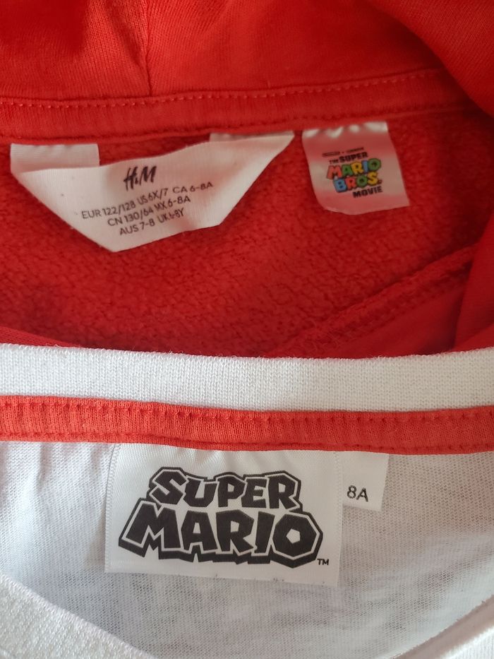Pull et tee-shirt  Super Mario 8 ans - photo numéro 10