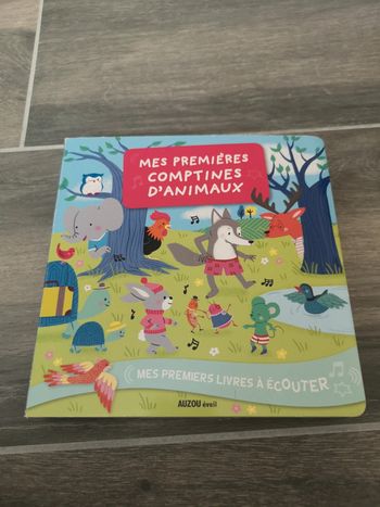 Livre comptines avec cd