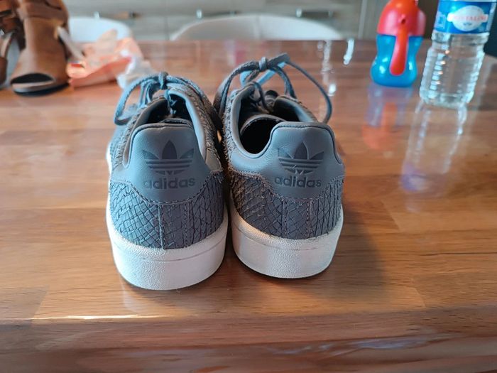 Chaussure basket w campus adidas grise 40 neuve - photo numéro 6