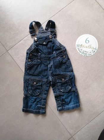 Salopette jeans 6 mois verbaudet