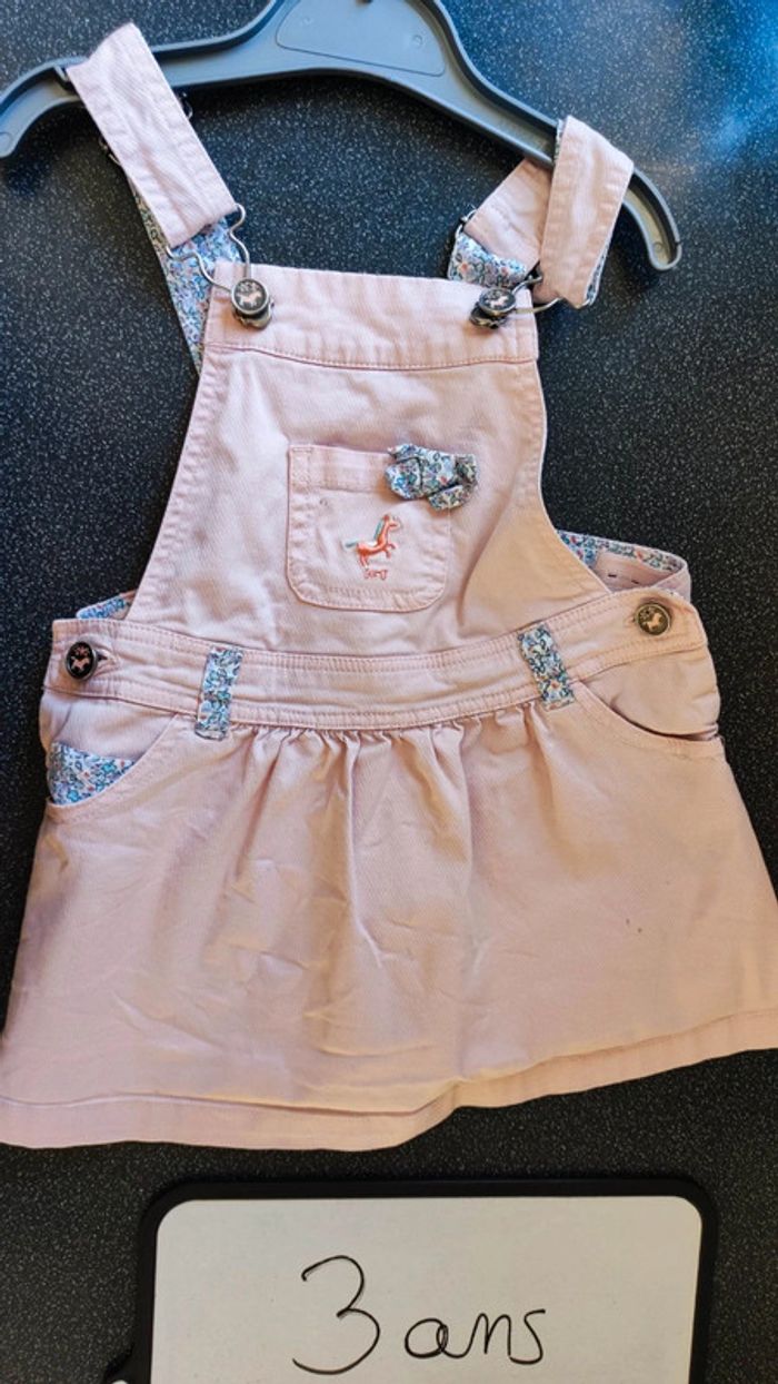 Robe salopette taille 3 ans