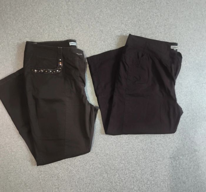 Lot 2 pantalons