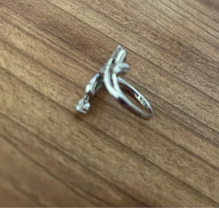 Bague en argent et oxydes de zirconium - photo numéro 8