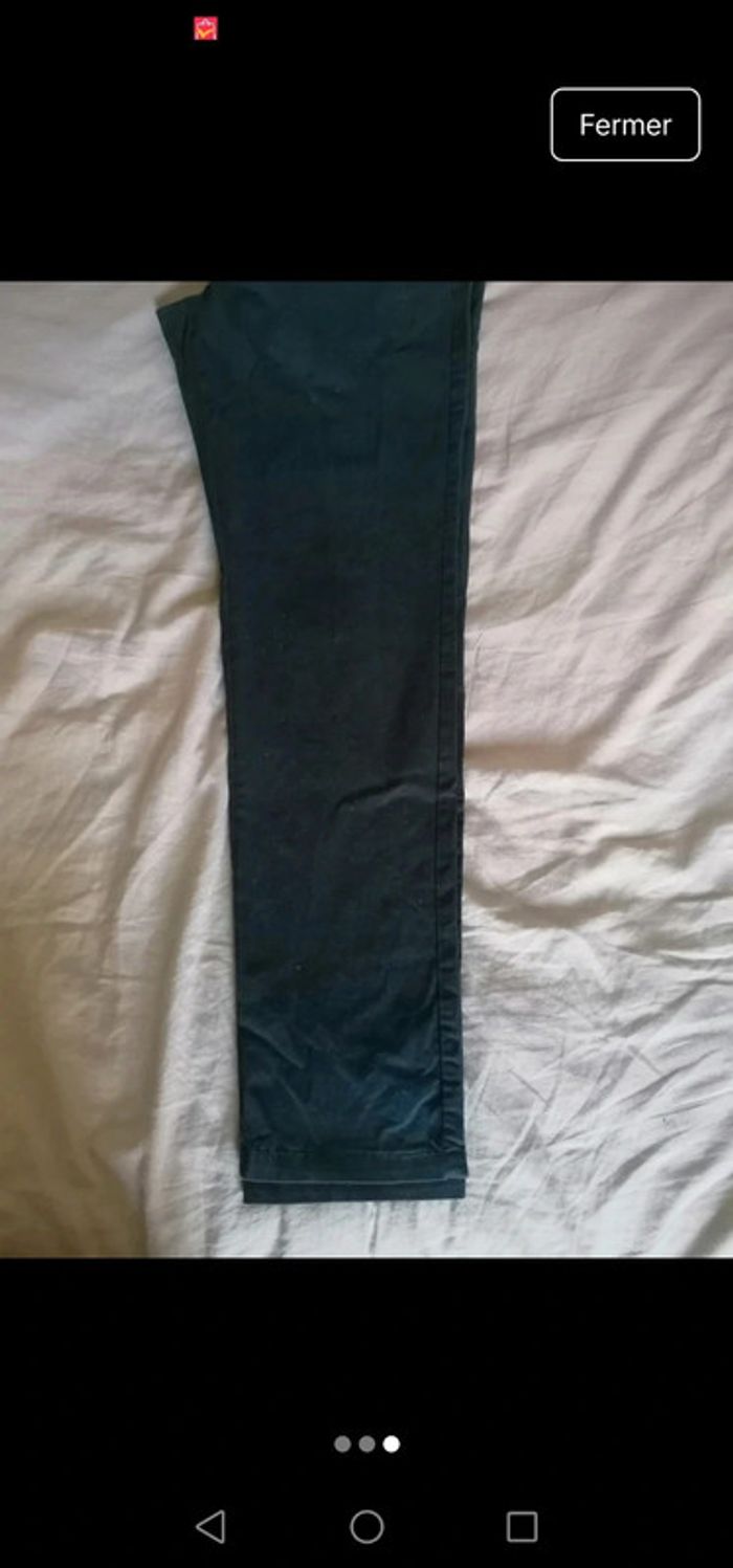 Pantalon chinos bleu Jules - photo numéro 3